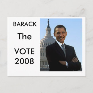 Barack The Vote Postcard