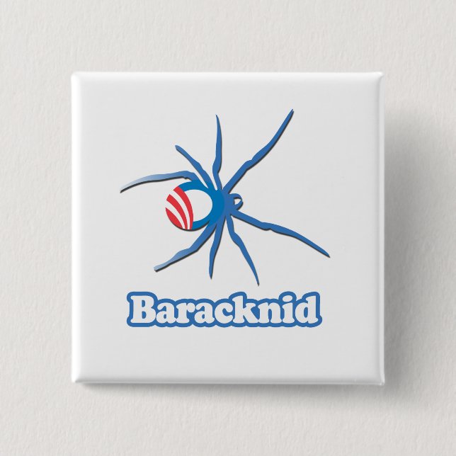 BARACKNID 15 CM SQUARE BADGE (Front)
