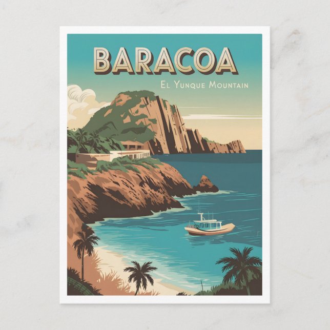 Baracoa El Yungue Mountain Postcard (Front)