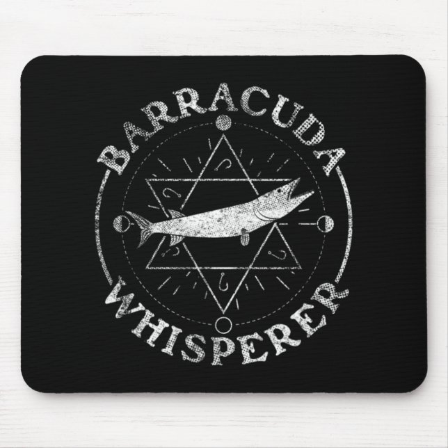 Baracuda Whisperer - Barracuda  Mouse Mat (Front)