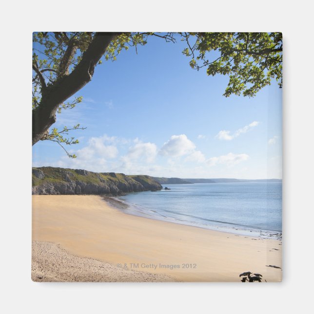 Barafundle Bay Pembroke Pembrokeshire Coast Magnet (Front)