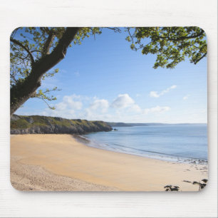 Barafundle Bay Pembroke Pembrokeshire Coast Mouse Mat