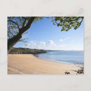 Barafundle Bay Pembroke Pembrokeshire Coast Postcard