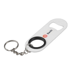 BarAI Branded Bottle Opener Keychain