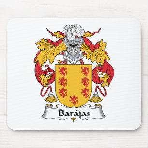 Barajas Family Crest Mouse Mat