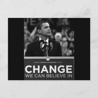Barak Obama Collection - Customised Postcard