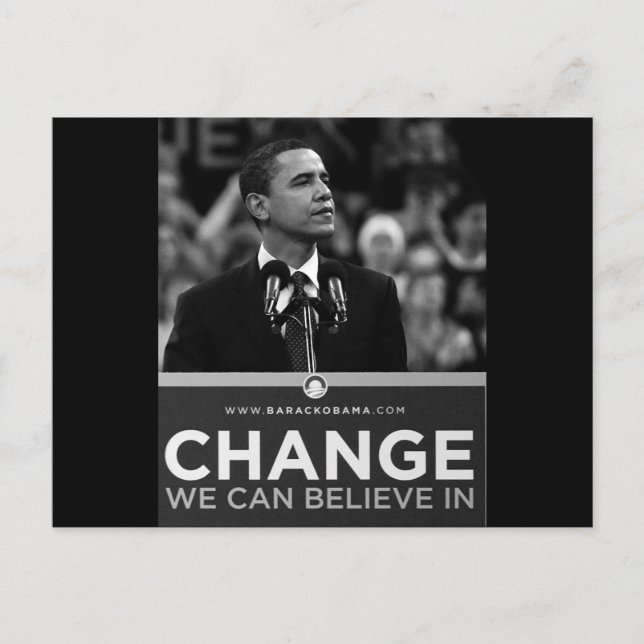 Barak Obama Collection - Customised Postcard (Front)