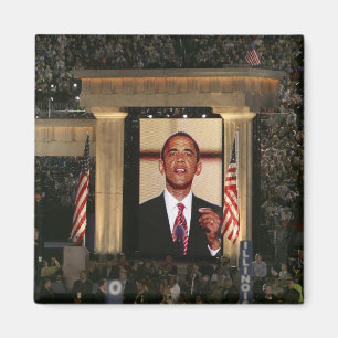 Barak Obama speaks at the last night of the Magnet