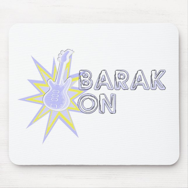 BARAK ON MOUSE MAT (Front)