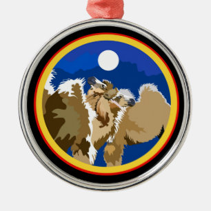 Baraka and Yes! Metal Tree Decoration