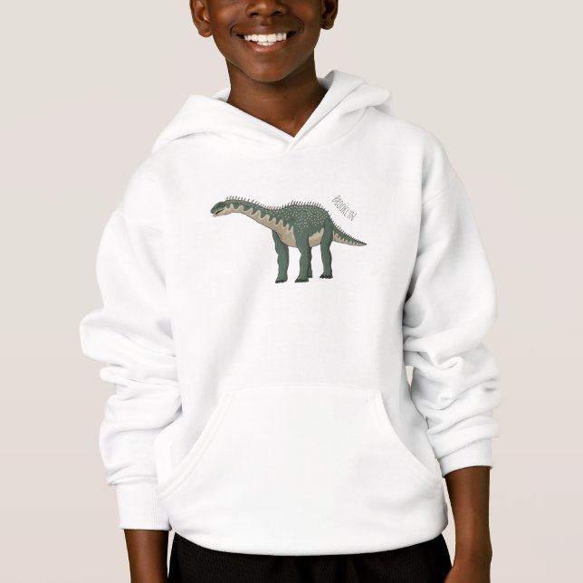 Barapasaurus cartoon illustration  (Front)