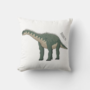Barapasaurus cartoon illustration cushion