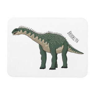 Barapasaurus cartoon illustration magnet