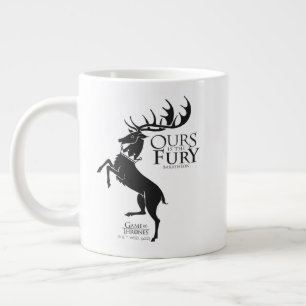 Baratheon Sigil - Ours is the Fury Large Coffee Mug