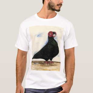 Barb Pigeon Watercolor T-Shirt