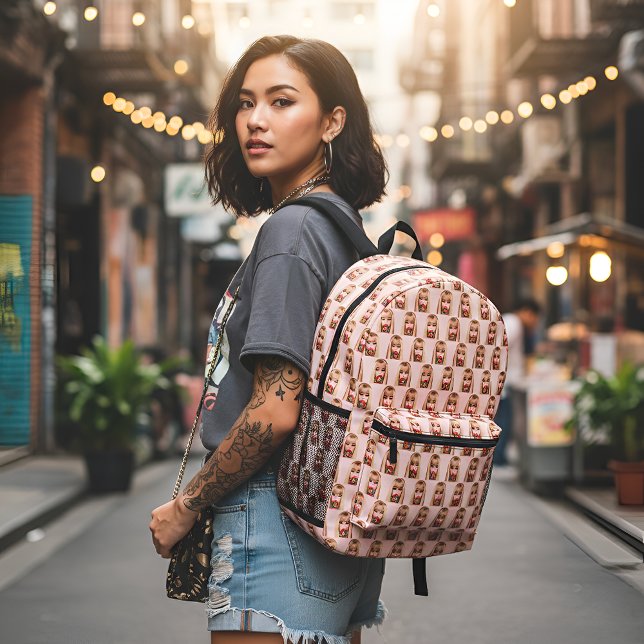 Barb Printed Backpack (Creator Uploaded)