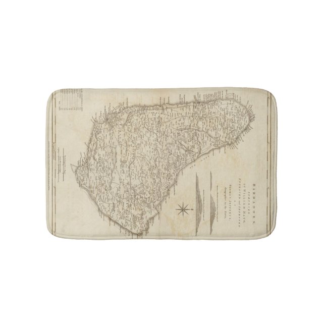 Barbadoes Bath Mat (Front)