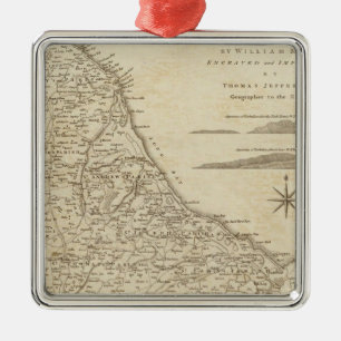 Barbadoes Metal Tree Decoration