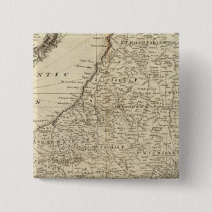 Barbados 15 Cm Square Badge