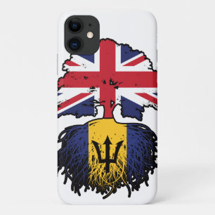 Barbados Barbadian British UK Tree Roots Flag iPhone 11 Case