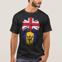 Barbados Barbadian British UK Tree Roots Flag