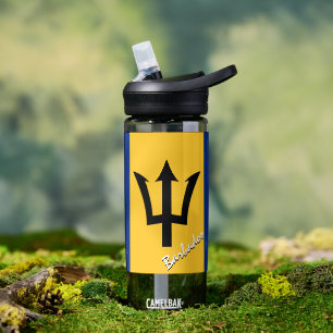 Barbados bottle, patriotic Barbados Flag Water Bottle