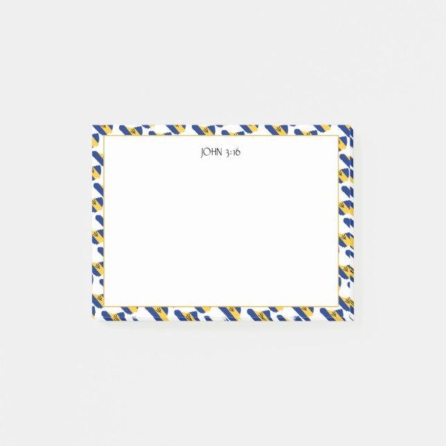 BARBADOS Christian Scripture Post-it Notes (Front)
