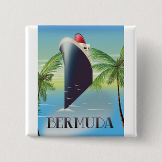 Barbados Cruise 15 Cm Square Badge