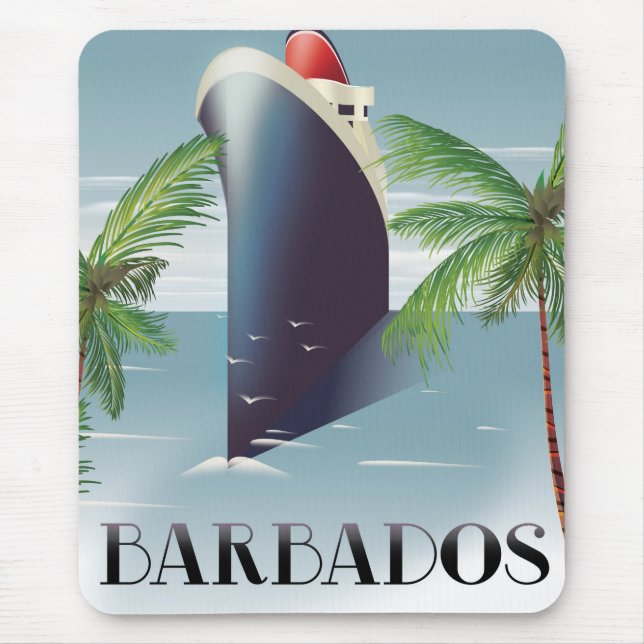 Barbados Cruise Mouse Mat (Front)
