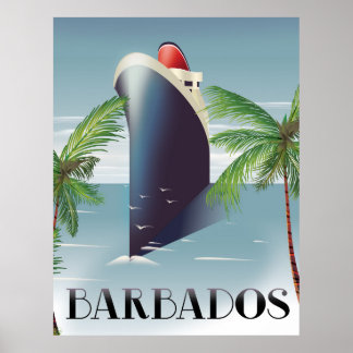Barbados Cruise Poster