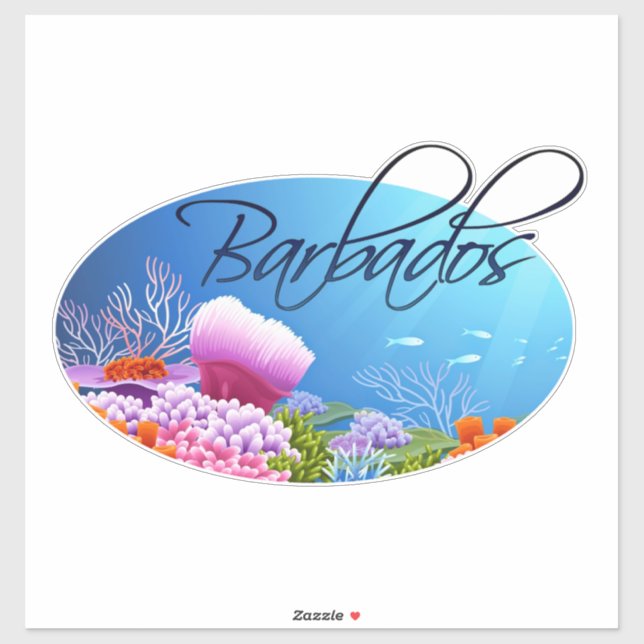 Barbados decal (Sheet)