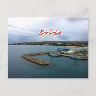 Barbados Dock PostCard