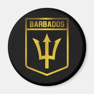 Barbados Emblem Magnet