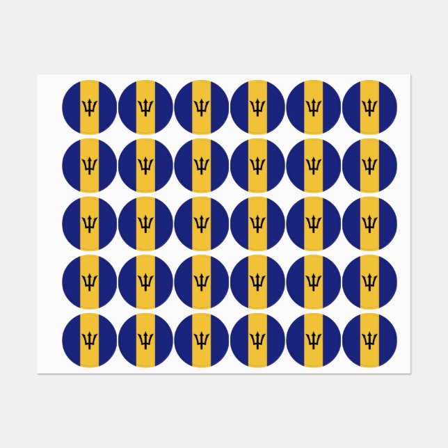 Barbados flag (Sheet)