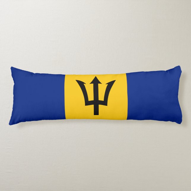 Barbados  Flag Body Cushion (Front)