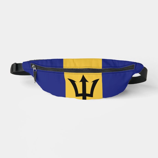 Barbados flag bum bags (Front)