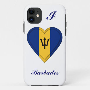 Barbados Flag iPhone 11 Case