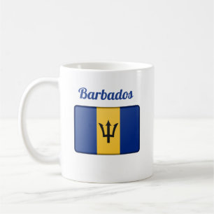 Barbados Flag Coffee Mug