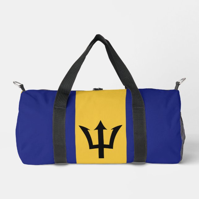 Barbados flag duffle bag (Front)