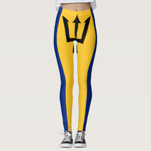 Barbados Flag Leggings