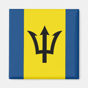 Barbados Flag Magnet