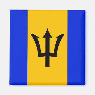 Barbados Flag   Magnet