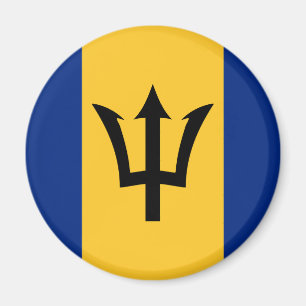 Barbados Flag Magnet