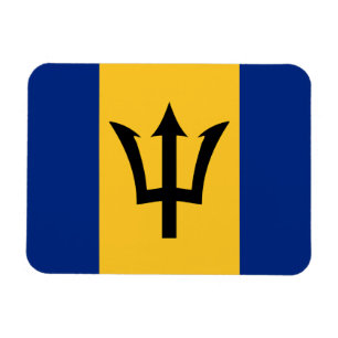 Barbados Flag Magnet