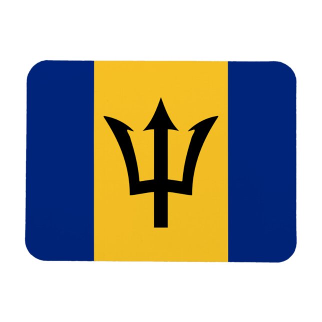 Barbados Flag Magnet (Horizontal)