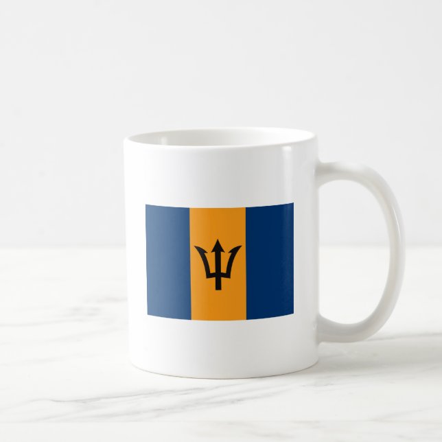 Barbados Flag Mug (Right)
