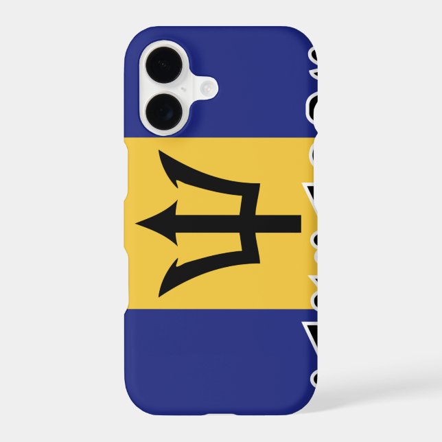 Barbados Flag Samsung Galaxy Case (Back)