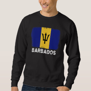 Barbados Flag Support Barbados People Women Men Sweatshirt