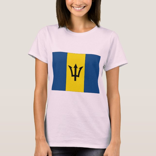 Barbados Flag T-Shirt (Front)