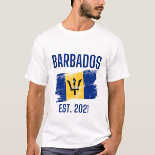 Barbados flag T-Shirt